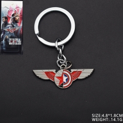 Marvel The Avengers Falcon Movie Metal Keychain