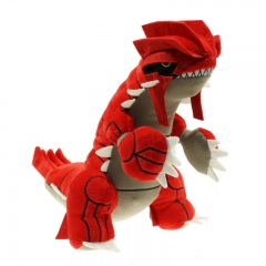 32cm Pokemon Groudon Cartoon Character Anime Plush Toy Doll