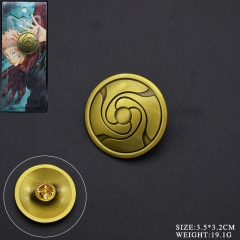 Jujutsu Kaisen Anime Metal Brooch and Pin