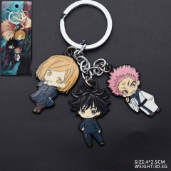 Jujutsu Kaisen Anime Cartoon Metal Keychain