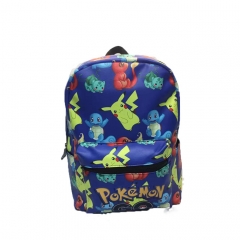 2 Styles Pokemon Cartoon Pattern Anime Backpack Bag