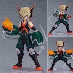 优质版 figma 443 我的英雄学院 爆豪胜己 爆豪 可动手办，一件54个，高约15cm