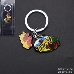 The Wizard of OZ Moive Anime Metal Alloy Keychain