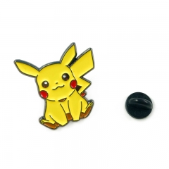 Pokemon Pikachu Cartoon Character Alloy Pin Anime Brooch