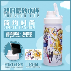 美少女战士  动漫磨砂塑料水杯