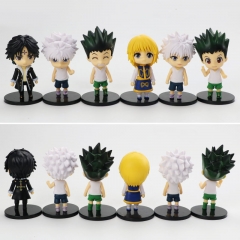 6pcs/set 11CM Hunter x Hunter Anime PVC Figure
