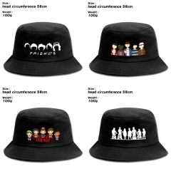 4 Styles Stranger Things Popular Game Fisherman Sun Hat Cap Anime Bucket Hat