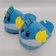 Pokemon Mudkip Japanese Cartoon For Adult Anime Plush Slippers