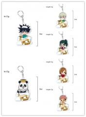 12 Styles Jujutsu Kaisen Anime Acrylic Keychain