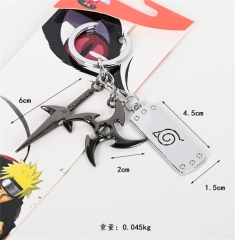 2 Styles Naruto Cartoon Decoration Anime Keychain