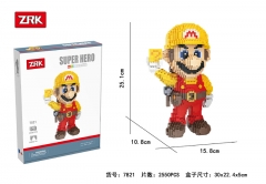 Super Mairo Bro Anime Building Blocks Funny Board Game