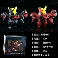 2 Styles Pokemon Pikachu Cos Venom Cartoon Character Anime PVC Figure