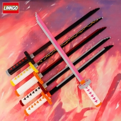 6 Styles Demon Slayer：Kimetsu no Yaiba Anime Building Blocks Funny Board Game