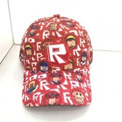 2 Styles Roblox Cartoon Cosplay Baseball Cap Anime Canvas Hat