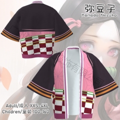 鬼灭之刃Demon Slayer大人儿童款开衫披风Copsplay羽织和服