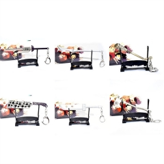 6 Styles Jujutsu Kaisen Anime Cartoon Cute Keychain Knife Buckle