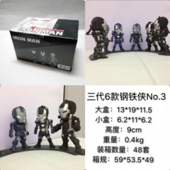 Iron Man 3 Generation Anime PVC Figure (6pcs/set)