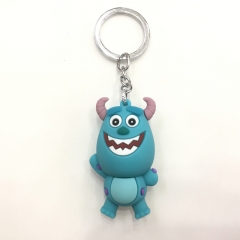 2 Styles Monsters University Character Cartoon Model Anime PVC Figure Keychain