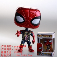 白色柜子 动漫FUNKO POP复仇者联盟3 287# 蜘蛛侠