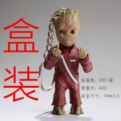 中指树人钥匙扣