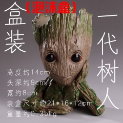 现货动漫批发 盆栽 花盆树人 格鲁特树怪手办车载摆件