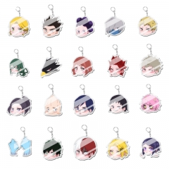 20 Styles My Hero Academia Cartoon Pendant Anime Acrylic Keychain