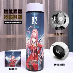 国家队 动漫游戏全彩真空双层 智能保温杯 500ML（带电）
