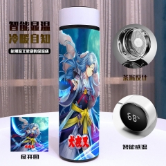 犬夜叉 动漫游戏全彩真空双层 智能保温杯 500ML（带电）