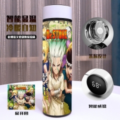 石纪元 动漫游戏全彩真空双层 智能保温杯 500ML（带电）