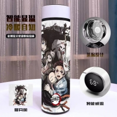 鬼灭之刃 动漫游戏全彩真空双层 智能保温杯 500ML（带电）