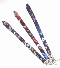 3 Styles Jujutsu Kaisen Cartoon Long Style Lanyard Anime Phone Strap
