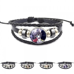 22 Styles Demon Slayer: Kimetsu no Yaiba Alloy Material Anime Bracelet