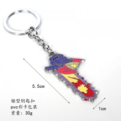 Chainsaw Man Cartoon Pendant Key Ring Decoration Anime Keychain