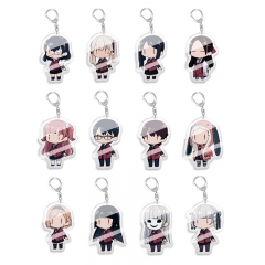 12 Styles Kakegurui Compulsive Gambler Cartoon Pendant Anime Acrylic Keychain