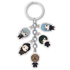 2 Styles Jujutsu Kaisen Cartoon Pendant Anime Acrylic Keychain