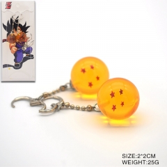 Dragon Ball Z Anime Cartoon Metal Alloy Cartoon Earring
