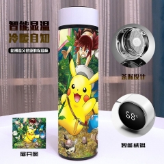 Pokemon Cartoon Temperature Intelligentize Displayer Anime Vacuum Cup