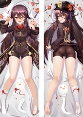 4 Styles Genshin Impact Sexy Soft Printing Anime Long Pillow