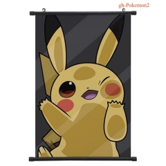 14 Styles 2 Designs Pokemon Cartoon Wallscrolls Waterproof Anime Wall Scroll