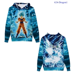 20 Styles For Adult and Children DRAGON BALL Z Cartoon Polyester 3D Cosplay Anime Hoodies
