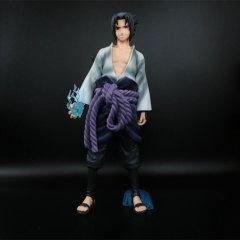 (Opp Bag Packing) Naruto 36 Generation 810#H Uchiha Sasuke 810#H Japanese Cartoon Anime PVC Figure Model Toy