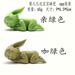 星球大战卧姿尤达宝宝睡觉公仔opp袋装重65克