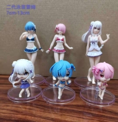 从零开始的异世界生活 泳装性感美女 袋装手办 高7-13cm