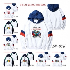 40 Styles Among US Color Printing Hoodie Hot Sale Anime Hoddie Thin Style for Autumn