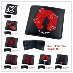 13 Styles NARUTO Popular Anime High Quality PU Fold Wallet