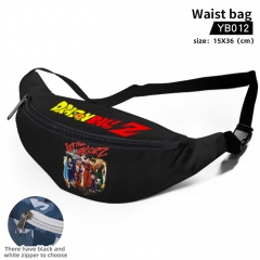 2 Styles Dragon Ball Z Cosplay Decoration Cartoon Character Anime Canvas Waist Bag