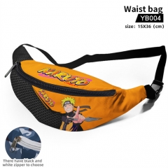 3 Styles Naruto Cosplay Decoration Cartoon Character Anime Canvas Waist Bag