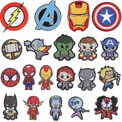 18 Styles Marvel Decorative Cute Pattern Anime Cloth Patch