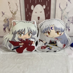10/40CM 2 Styles Inuyasha Sesshoumaru Cartoon Character Anime Plush Toy Doll Pillow