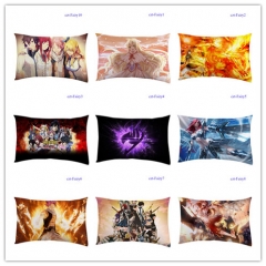 妖精的尾巴Fairy tail 长方形抱枕产品图 (双面）40*60cm